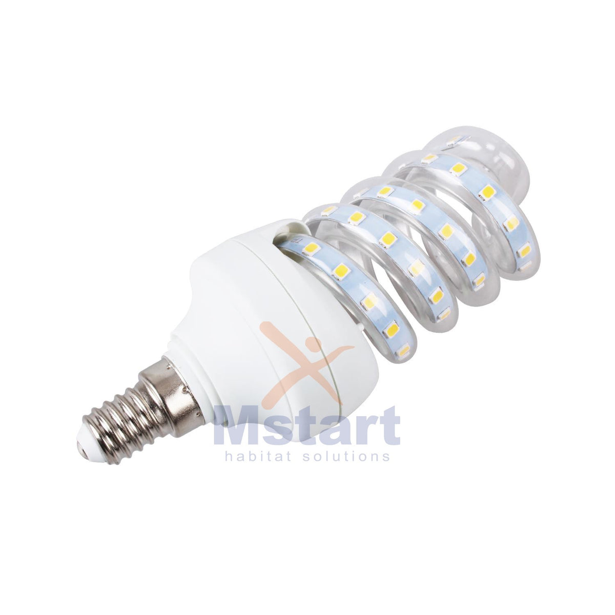 Lampadina Led E14 Spirale 9W Bianco Freddo 6400K