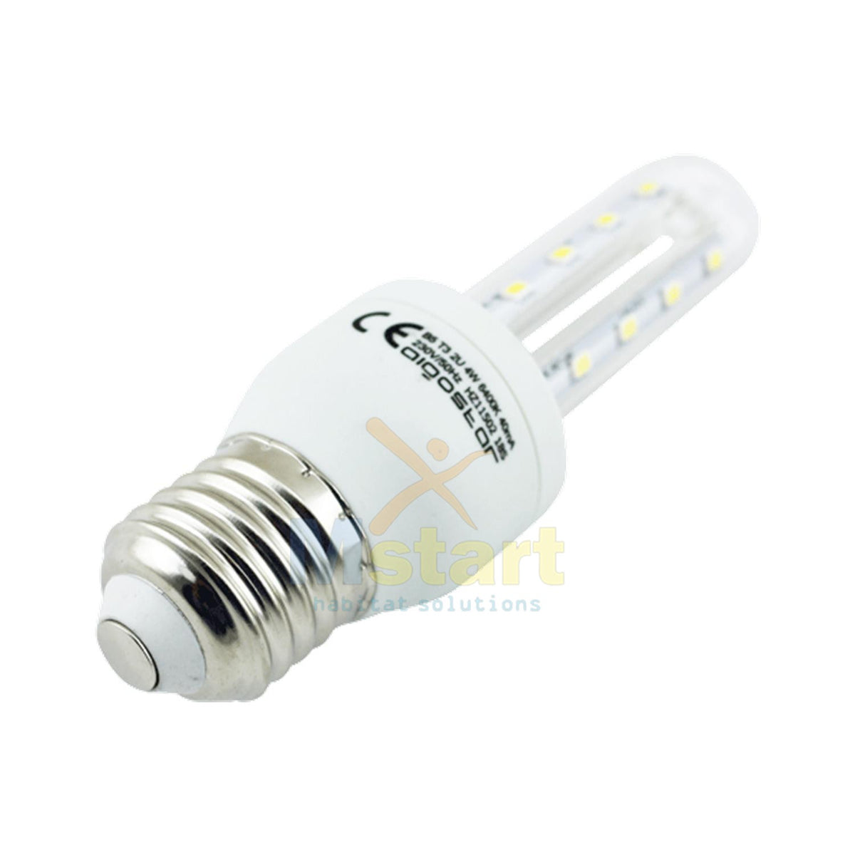 Lampadina Led T3 E27 4W 2U Bianco Caldo 3000K