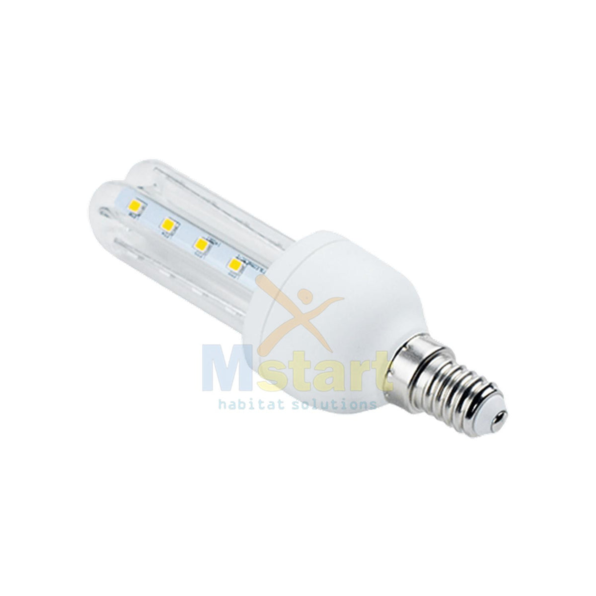 Lampadina Led T3 E14 6W 2U Bianco Freddo 6400K