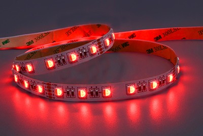 Striscia LED 24V 14W/Mt RGB+W 5MT 300 SMD 5050 Da Interno IP20