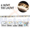 Striscia LED 5m IP65 SILICON 2835 24V - 6W/m 60led/m 4000K