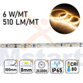 Striscia LED 5m IP65 SILICON 2835 24V - 6W/m 60led/m 3000K