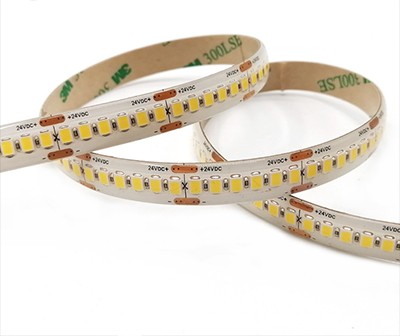 Striscia Led 16W/MT 24V PCB 10mm 1200 Led SMD 2835 IP65 4000K 5MT