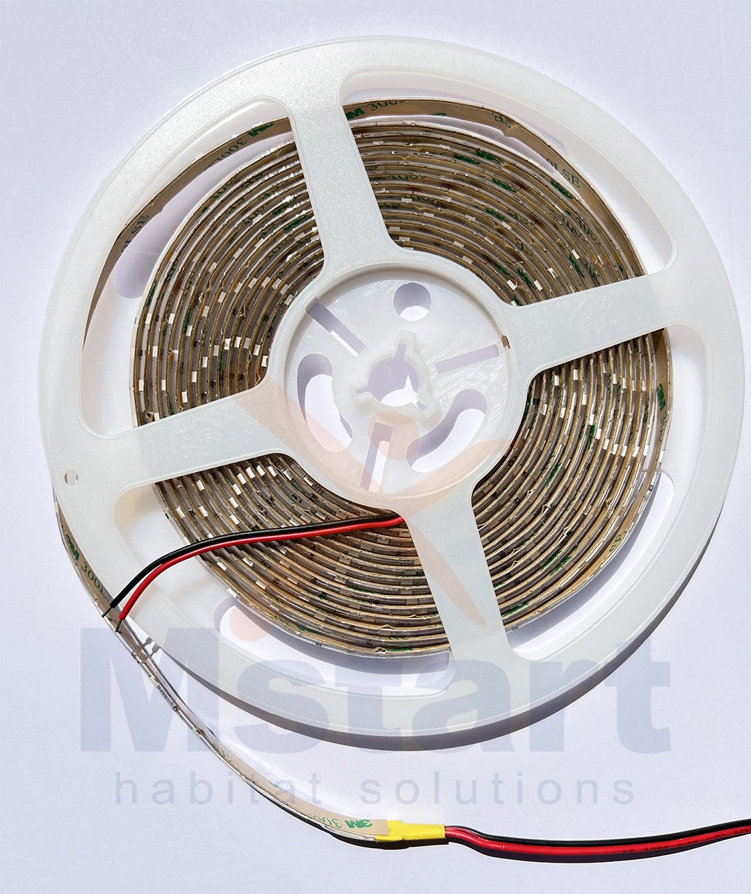 Striscia Led 6W/MT 24V PCB 8mm 300 Led SMD 2835 IP65 3000K 5MT