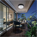 Plafoniera LED Rotonda Bianca 15W Luce Calda 3000K Ø180*55 IP54