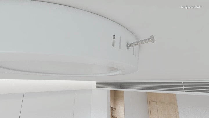 Plafoniera Led 18W Bianca Applique Rotondo Luce Calda 3000K
