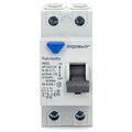 AIGOSTAR INTERRUTTORE DIFFERENZIALE SALVAVITA AC 2P 25A 30mA 240V PROTEZIONE DA DISPERSIONE VERSO TERRA