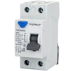 AIGOSTAR INTERRUTTORE DIFFERENZIALE SALVAVITA AC 2P 25A 30mA 240V PROTEZIONE DA DISPERSIONE VERSO TERRA