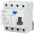 AIGOSTAR INTERRUTTORE DIFFERENZIALE SALVAVITA AC 4P 63A 30mA 415V PROTEZIONE DA DISPERSIONE VERSO TERRA