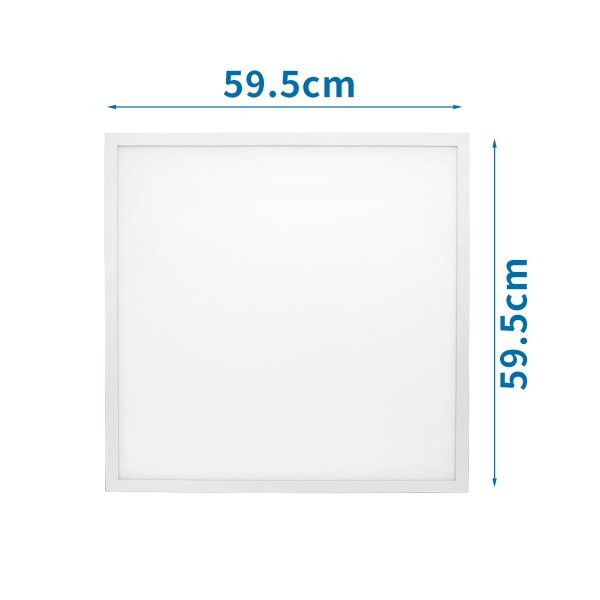 Pannello LED a Soffitto Plafoniera 50W 4000K Luce Naturale 600x600x9mm