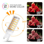 Lampadina LED G9 6W Luce Calda 3000K 600 Lumen Aigostar