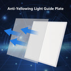 Pannello LED a Soffitto Plafoniera 50W 4000K Luce Naturale 600x600x9mm