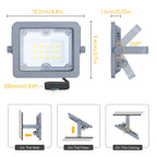 Proiettore Faro Led da Esterno 10W Slim Aigostar Bianco Freddo 6500K