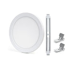 Pannello Faro led incasso 18W adattabile a foro 55-175 mm luce 3000-4000-6000K
