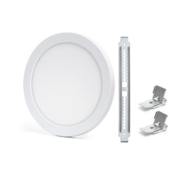 Pannello Faro led incasso 18W adattabile a foro 55-175 mm luce 3000-4000-6000K