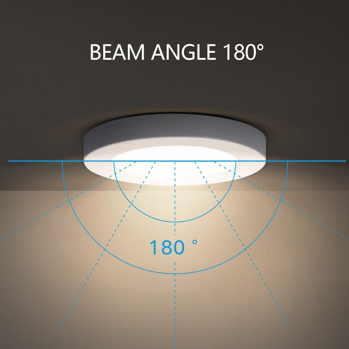 Pannello Faro led incasso 18W adattabile a foro 55-175 mm luce 3000-4000-6000K