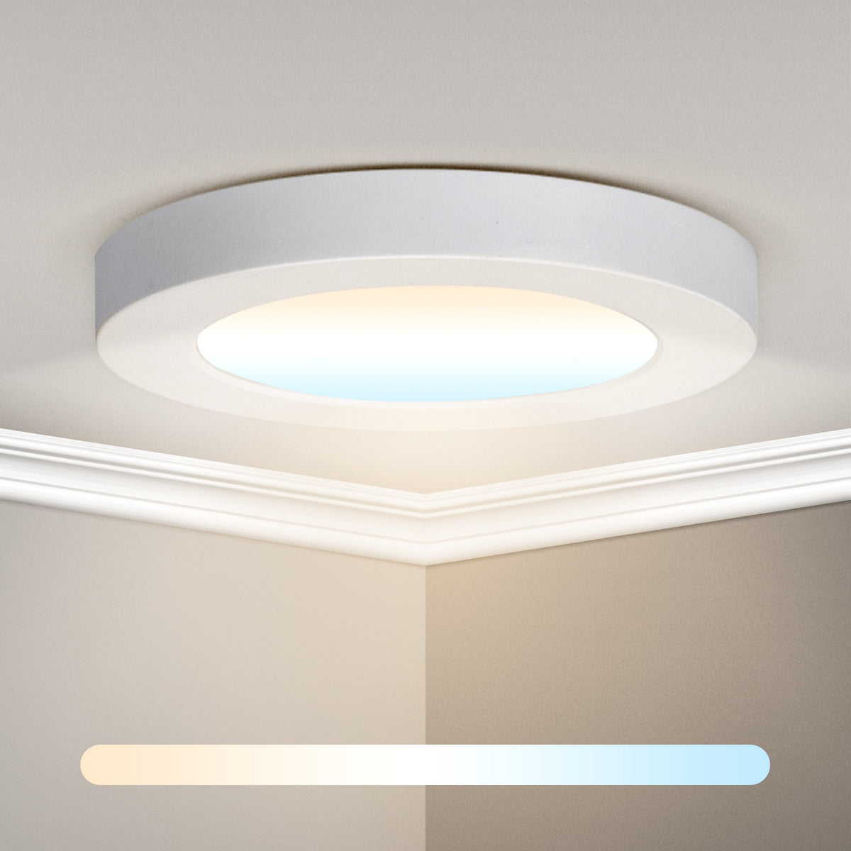 Pannello Faro led incasso 18W adattabile a foro 55-175 mm luce 3000-4000-6000K