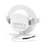 Faretto Led Faro Slim da Incasso 6W 3000K E6 Retroilluminato Foro 95-100mm