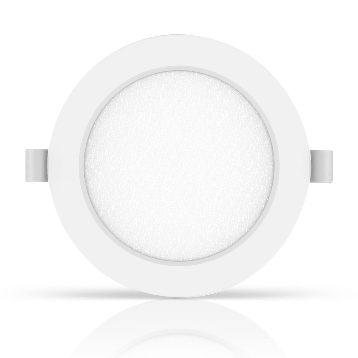 Faretto Led Faro Slim da Incasso 9W 3000K E6 Retroilluminato Foro 118-128mm