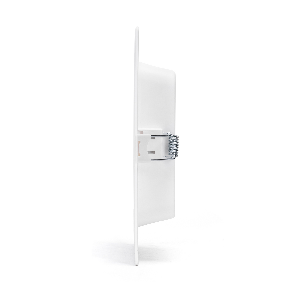Faretto Led Da Incasso Quadrato 9W 3000k Retroilluminato Foro 110-120mm