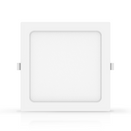Faretto Led Da Incasso Quadrato 15W 3000K Retroilluminato Foro 140-150mm