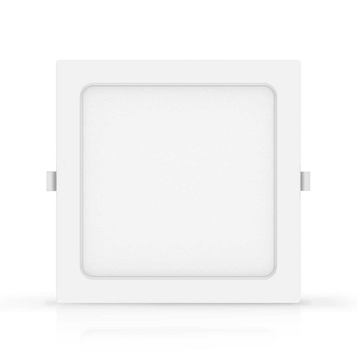 Faretto Led Da Incasso Quadrato 15W 3000K Retroilluminato Foro 140-150mm