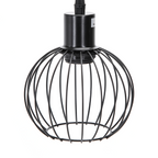 Lampadario a Sospensione Vintage Retrò 3 Gabbie Con Attacco E27
