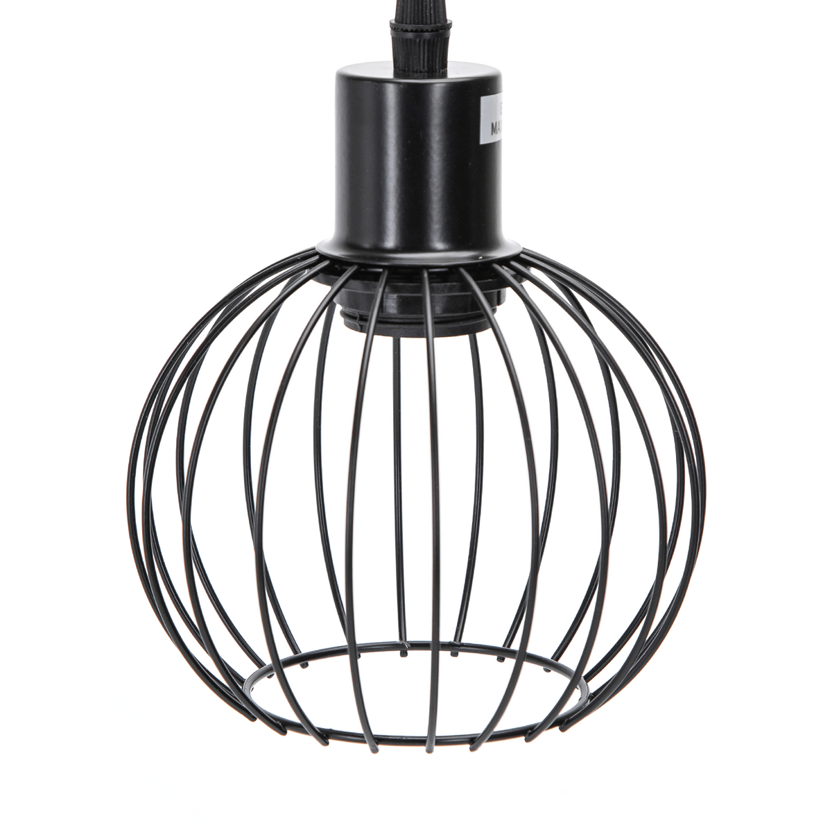 Lampadario a Sospensione Vintage Retrò 3 Gabbie Con Attacco E27
