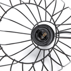 Lampadario a Sospensione Design Moderno Industriale Nero E27