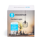 Lampadario a Sospensione Design Moderno Industriale Nero E27