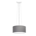 Lampadario Soffitto o Sospensione In Tessuto Design Moderno 2 x E27