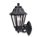 Lanterna Applique a Parete in Resina BISSO ANNA Nero E27 IP55