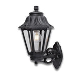 Lanterna Applique a Parete in Resina BISSO ANNA Nero E27 IP55