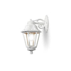 Lanterna Applique a Parete in Resina BISSO ANNA Bianco E27 IP55