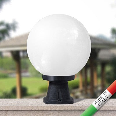Lampada da Terra in Resina DISMA G250 E27 IP55 Fumagalli Opale