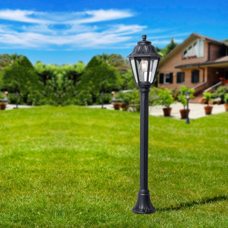 Lampione Da Giardino In Resina MIZAR ANNA IP55 E27 2700K Fumagalli