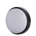 Plafoniera LED Rotonda Nera 15W Luce Naturale 4000K Ø180*55 IP54