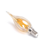 Lampadina LED Filamento C35 4W E14 2200K Luce Calda