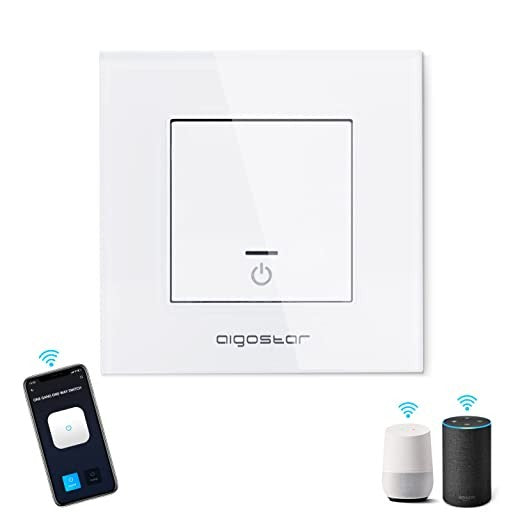 Interruttore Unidirezionale WIFI a Una Banda Compatibile Vimar Plana Bianco