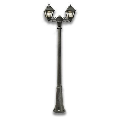 Lampione da Giardino 2 Luci GIGI BISSO MARY 2 x E27 IP55 Fumagalli