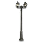 Lampione da Giardino 2 Luci GIGI BISSO ANNA 2 x E27 IP55 Fumagalli
