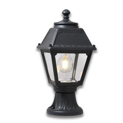 Lanterna in Resina MIKROLOT MARY Nera IP55 E27 Fumagalli