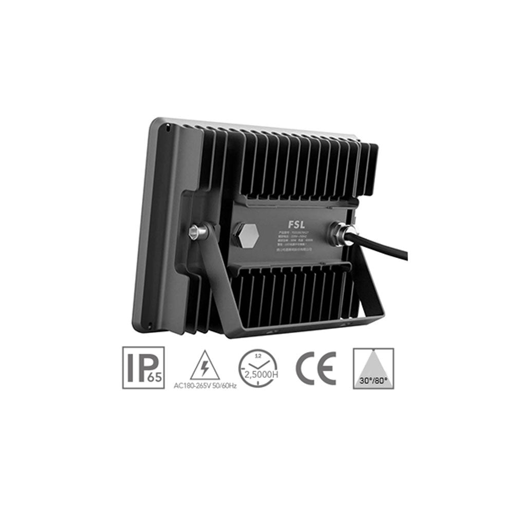 Proiettore per Esterni 30W 4000K 2850LM 30°/80° IP65
