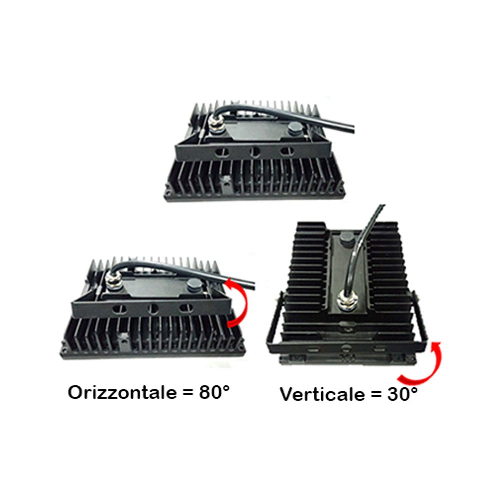 Proiettore per Esterni 30W 4000K 2850LM 30°/80° IP65