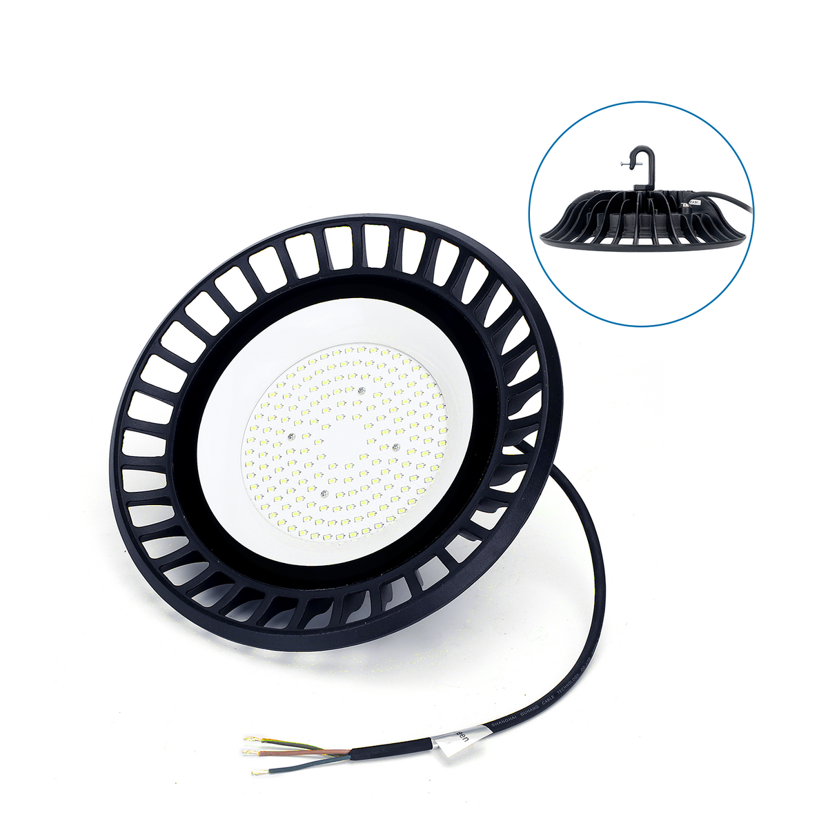 Campana Led UFO Slim 200W IP65 Bianco Freddo 6500K 18000 Lumen