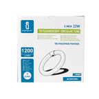 Circolina Fluorescente T9 G10Q per Plafoniera Rotonda 21cm 22W Bianco Freddo 6500K