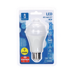 Lampadina Led A60 E27 6W Bianco Caldo 3000K con Sensore di Movimento