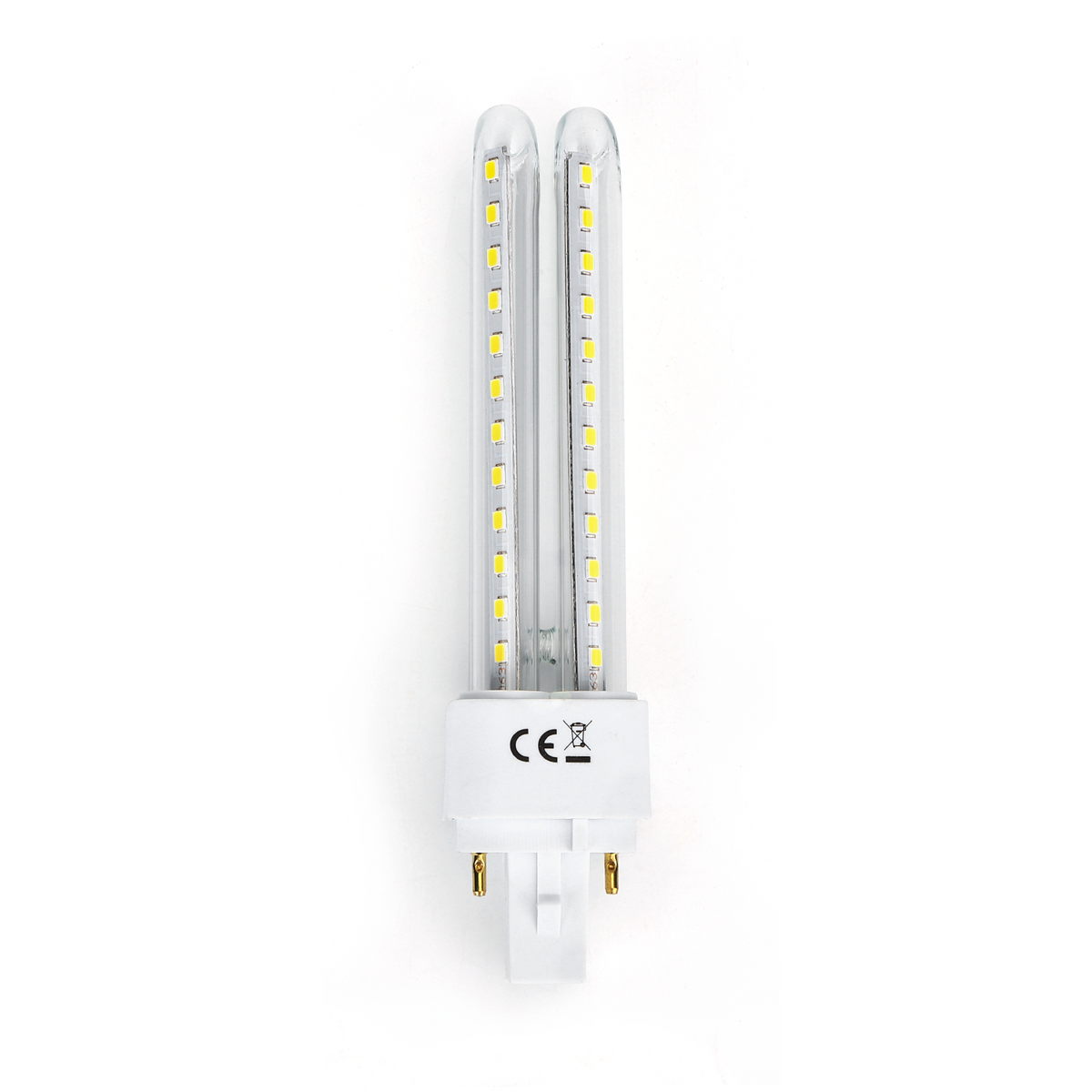 Lampadina Led PLC G24 15W 2U Bianco Naturale 4000K