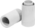 Raccordo Tubo Guaina Pari Diametro 16 mm IP65 in PVC Grigio