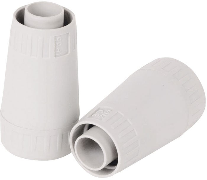 Raccordo Tubo 20 mm - Guaina 16 mm IP65 in PVC Grigio